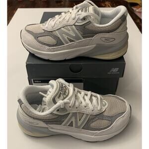 New Balance FuelCell 990v6 Lace Kids Size 12 Grey PC990NC6 New With Box